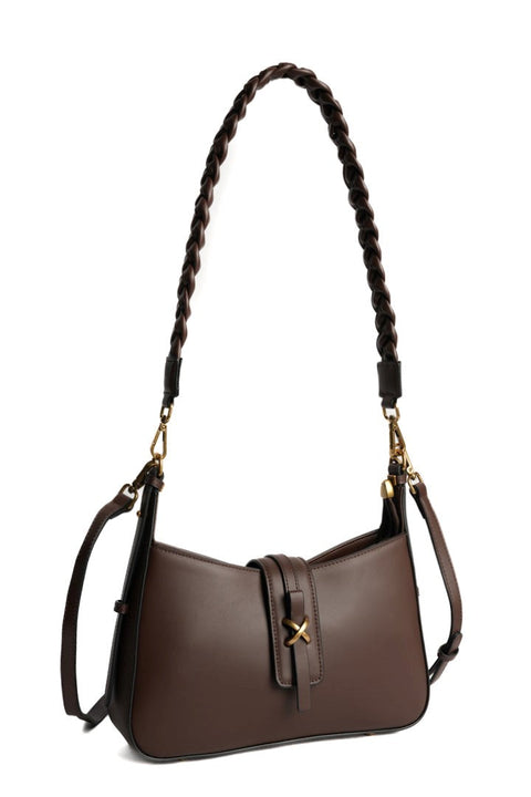 MAC ALYSTER - Sac Baguette - CAROLINE - Chocolat sportium store