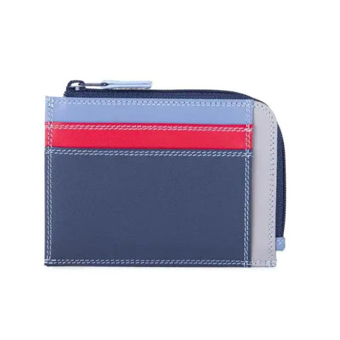 MYWALIT - Porte-monnaie zippé avec porte-cartes - Royal sportium V24