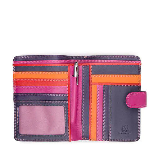 MYWALIT - Portefeuille à bouton-pression - grand format - Sangria Multi - sportium store