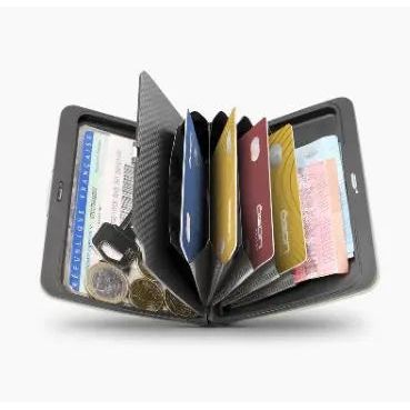 ÖGON DESIGN - Grand Porte Cartes - Smart Case V2 - Noir - sportium store