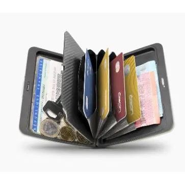ÖGON DESIGN - Grand Porte Cartes - Smart Case V2 - Rose Gold - sportium store