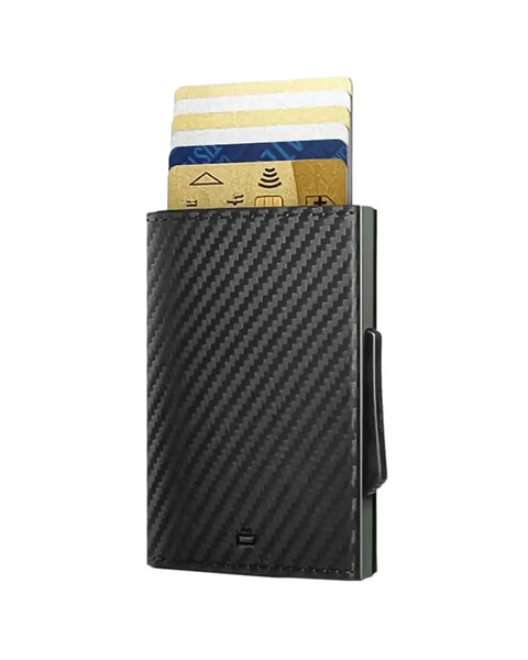 OGON DESIGN - Porte cartes - Cascade Zipper - Carbon Titanium - sportium store