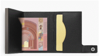 OGON DESIGN - Porte cartes - Cascade Zipper - Carbon Titanium - sportium store