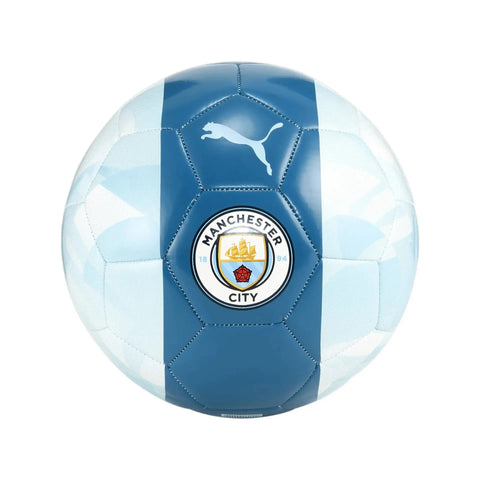 PUMA - Ballon - Manchester City - Taille 5 - Bleu Ciel sportium V24