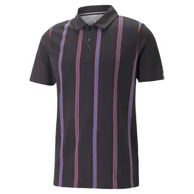 PUMA Polo BMW MMS rayé - sportium store