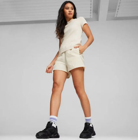 PUMA - Short YONNA - Blanc - sportium store