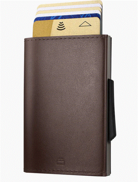 Porte-cartes - Cascade Slim - ÖGON DESIGN - Brown - sportium store
