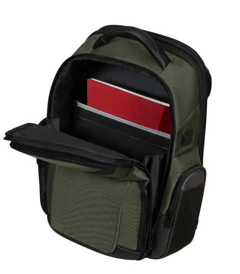 SAMSONITE - Sac à Dos expandable 15.6" - PRO-DLX 6 - Vert sportium