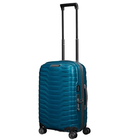 SAMSONITE- Valise 4 roues - PROXIS - Extensible - 55 cm - bleu Pétrole - sportium store