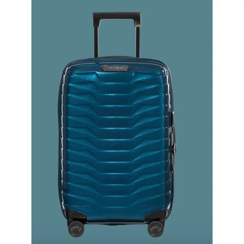 SAMSONITE- Valise 4 roues - PROXIS - Extensible - 55 cm - bleu Pétrole - sportium store