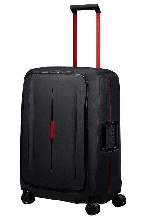 SAMSONITE - Valise 4 roues - ESSENS - Extensible - 69cm - Charcoal/Red