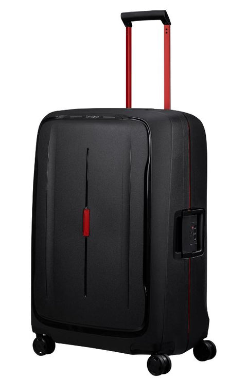 SAMSONITE - Valise 4 roues - ESSENS - Extensible - 75cm - Charcoal/Red