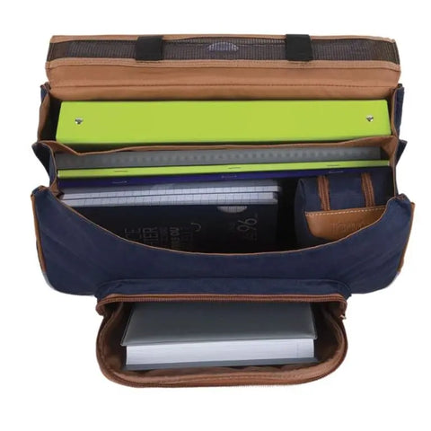 TANN'S - Cartable Agathe - vert - 38cm - sportium store