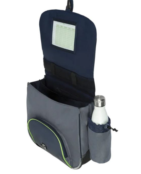 TANN'S - Cartable - Tiago - Gris- 38cm - poche gourde sportium