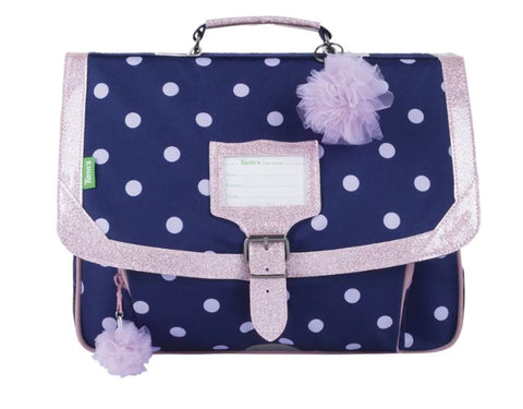TANN'S - Cartable Romy Bleu - 38 cm - sportium store