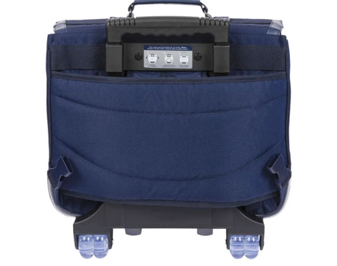 TANN'S - Cartable trolley Lancelot - bleu - 38cm - sportium store