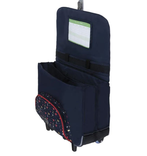 TANN'S - Cartable trolley Émilie - bleu - 38cm sportium