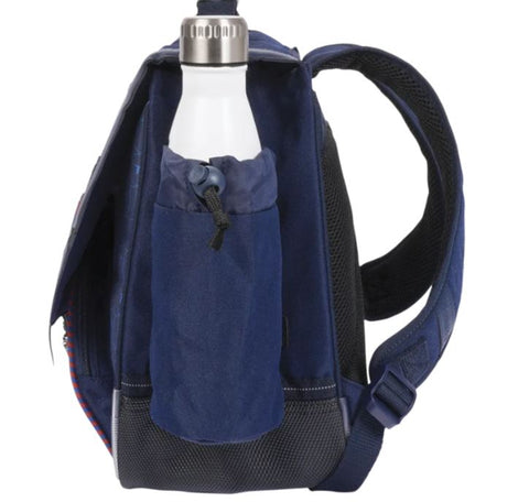 TANN'S - Cartable - Lancelot - bleu - 38cm - poche gourde sportium