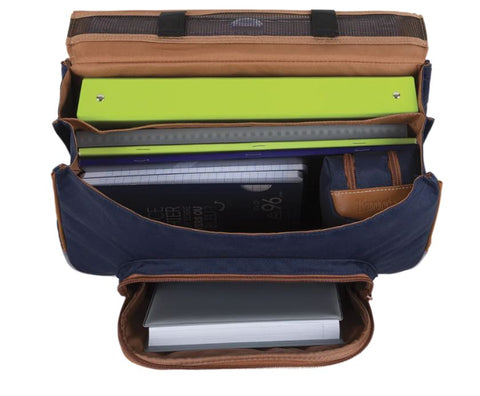 TANN'S - Cartable Romy Bleu - 38 cm sportium