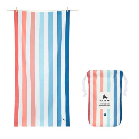 DOCK & BAY - Serviette de plage - XL (200x90cm) - CABANA - Séchage Rapide - Sand to Sea sportium store 24