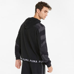 Achetez Sweatshirt à capuche Homme Puma manches longues FD TR AOP HDY Noir à bas prix | Découvrez-les                                              sur sportium.fr | Disponible à la livraison et en retrait au magasin SPORTIUM.